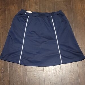 Navy Blue Women's Golf Skirt